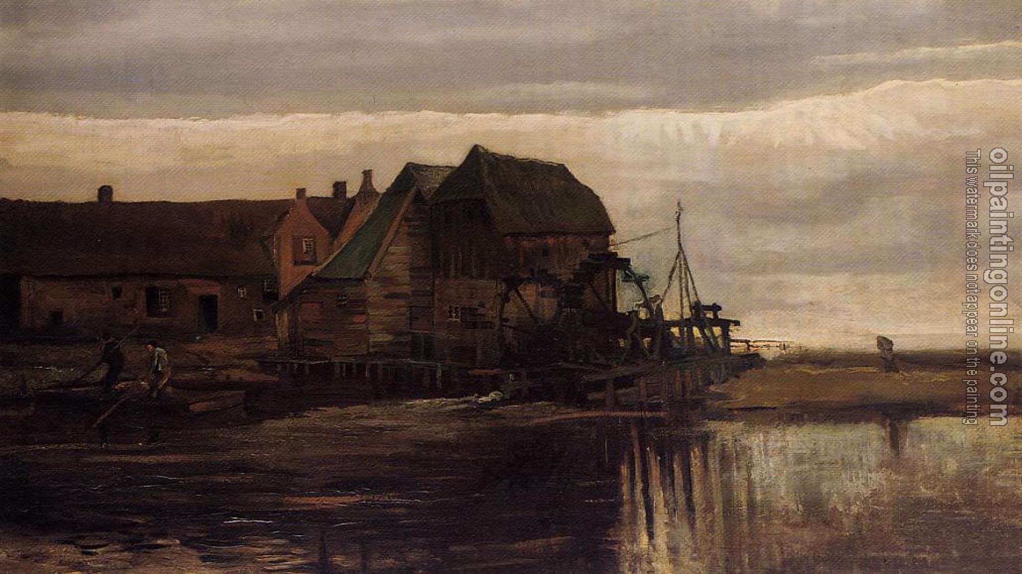 Gogh, Vincent van - Watermill at Gennep